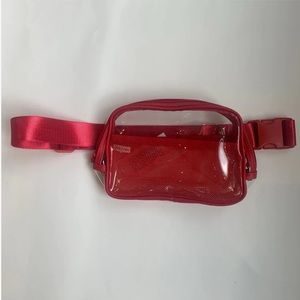 Red Stadium Belt Bag